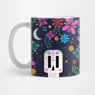 Sugar Skull Dia De Los Muertos Day of the Dead Halloween Mug